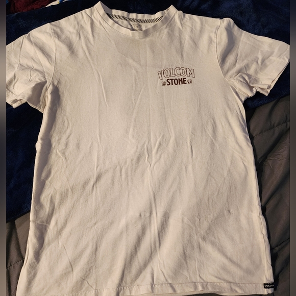 Volcom White Tee (Unisex S) - Picture 2 of 5